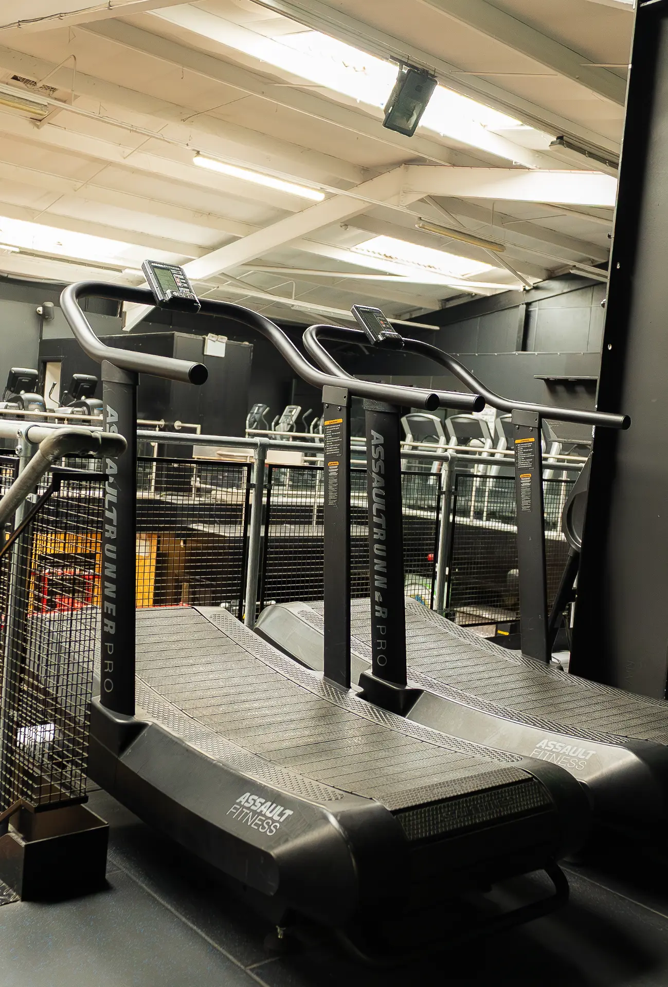 Assault Runner Pro curved treadmills for conditioning work